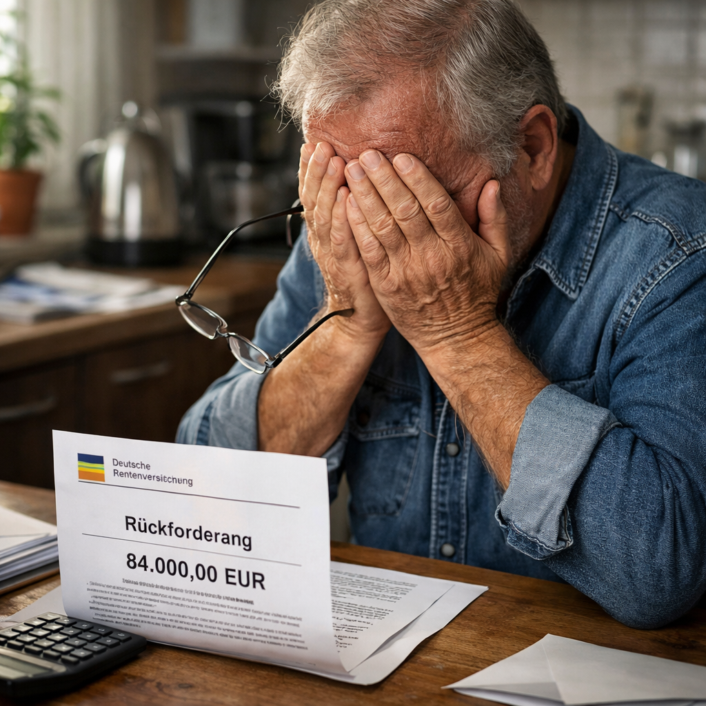 Renten-Schock: 84.000 Euro zurückzahlen – So kann ein Fehler zur finanziellen Katastrophe werden!