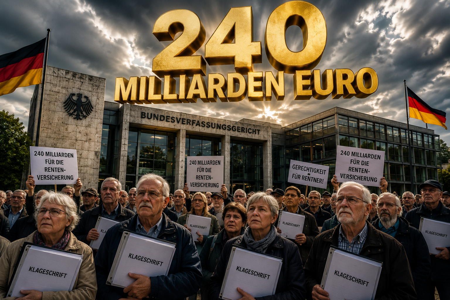 240 Milliarden Euro für die Rentenkasse? Verfassungsklage sorgt für Aufsehen