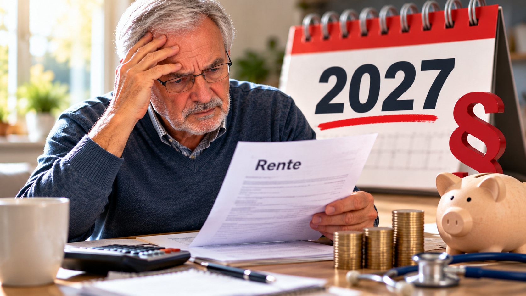 Renten-Schock 2027: Die 99,99-%-Teilrente wird zur Krankengeldfalle!
