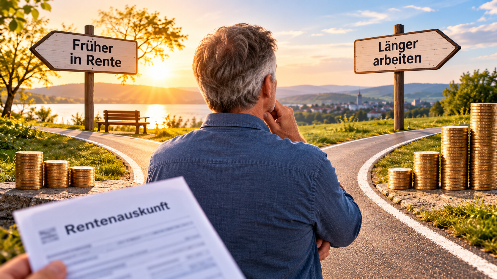Neue Rentenauskunft ab 55: Warum ein früher Rentenbeginn über 100.000 Euro Unterschied machen kann!